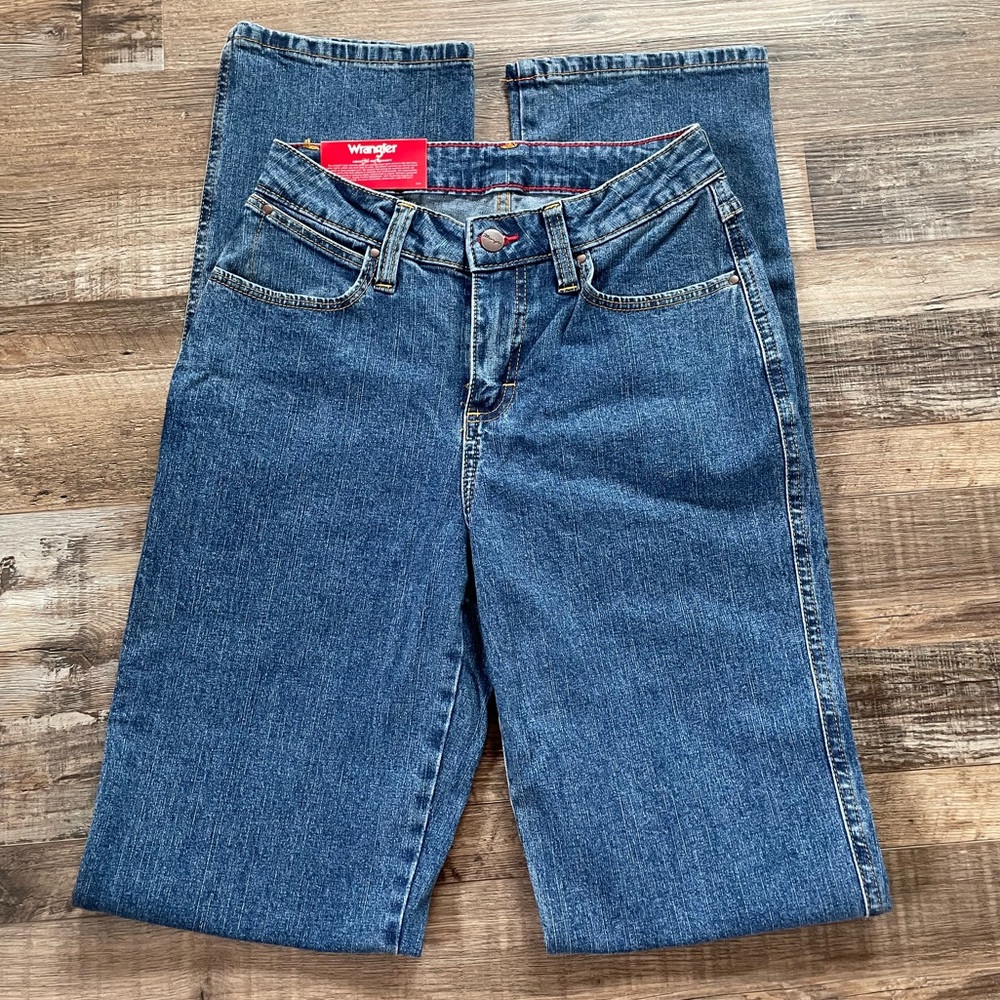 Womens Wrangler high rise cowboy cut jeans size:1/2x36